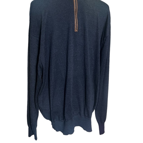 Orvis, Size XXL, Blue, Merino Wool, pullover sweater. N31 - Picture 4 of 10